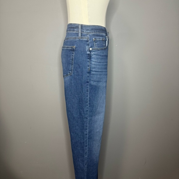 LOFT Denim Flare Wide-Leg Jeans - Picture 3 of 9